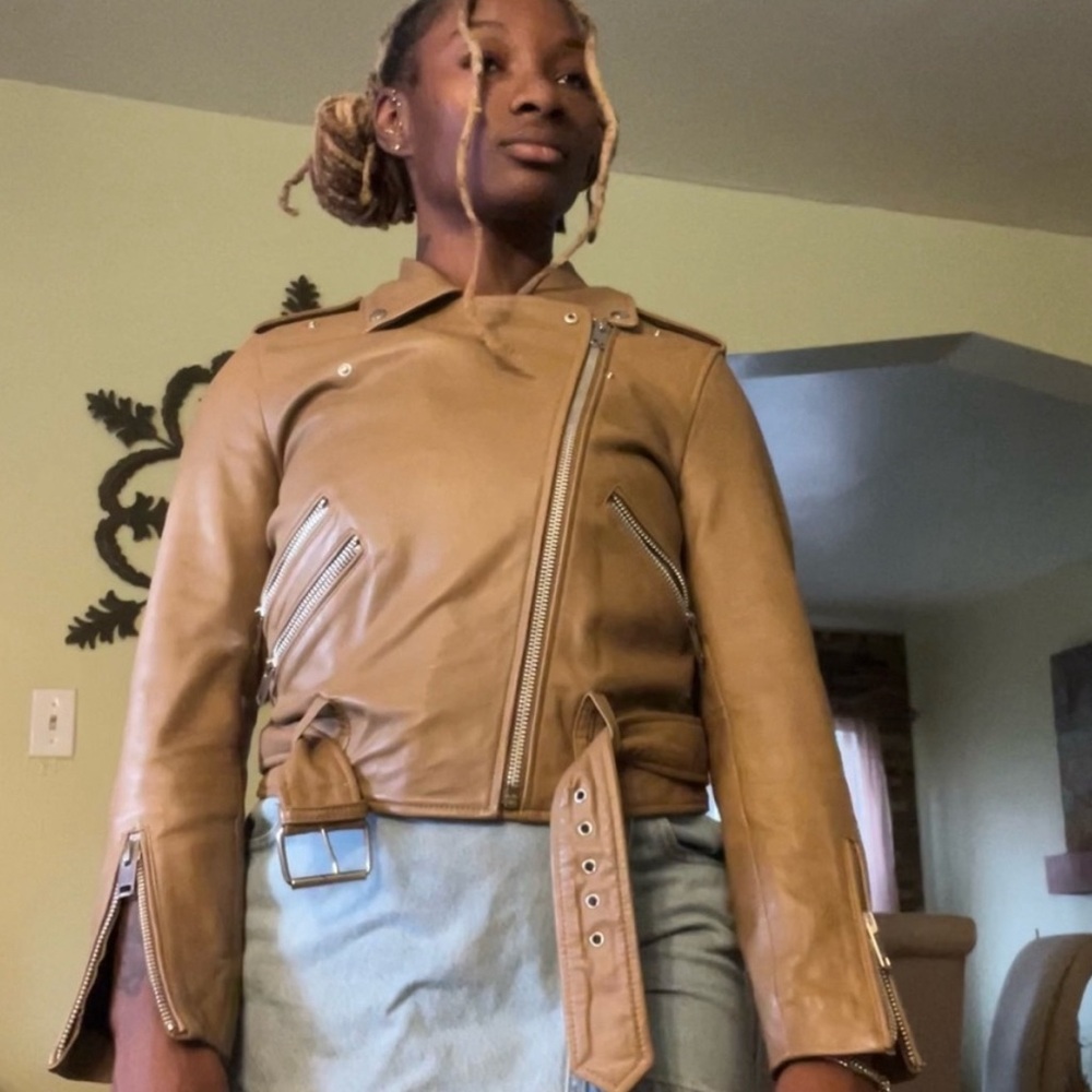 Small leather Walter Baker Jacket